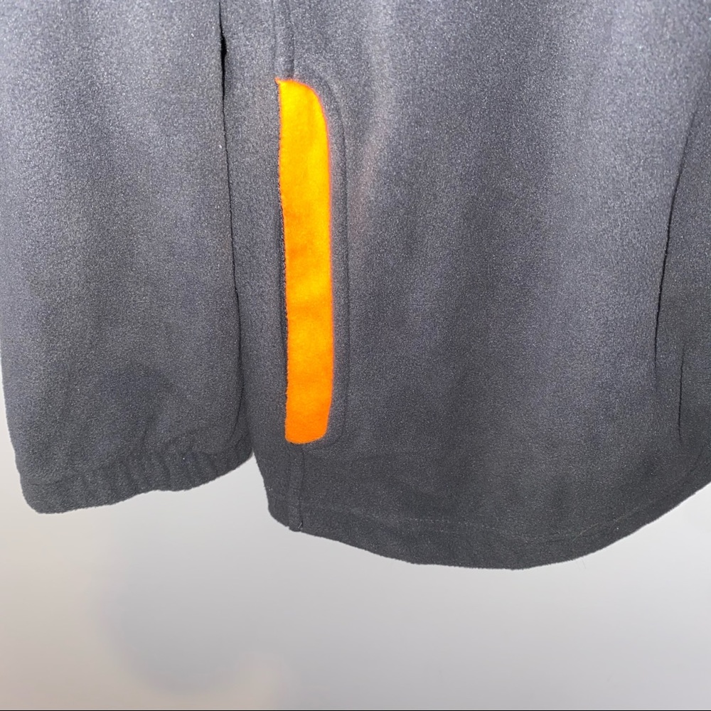 NWT STARTER 3XL GRAY FLEECE FULL ZIP JACKET - Picture 8 of 14